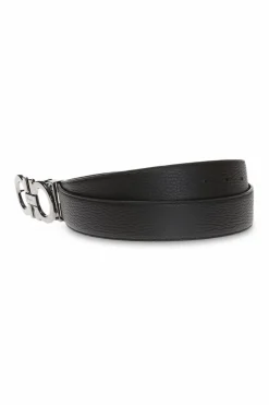 FERRAGAMO BLACK Reversible belt