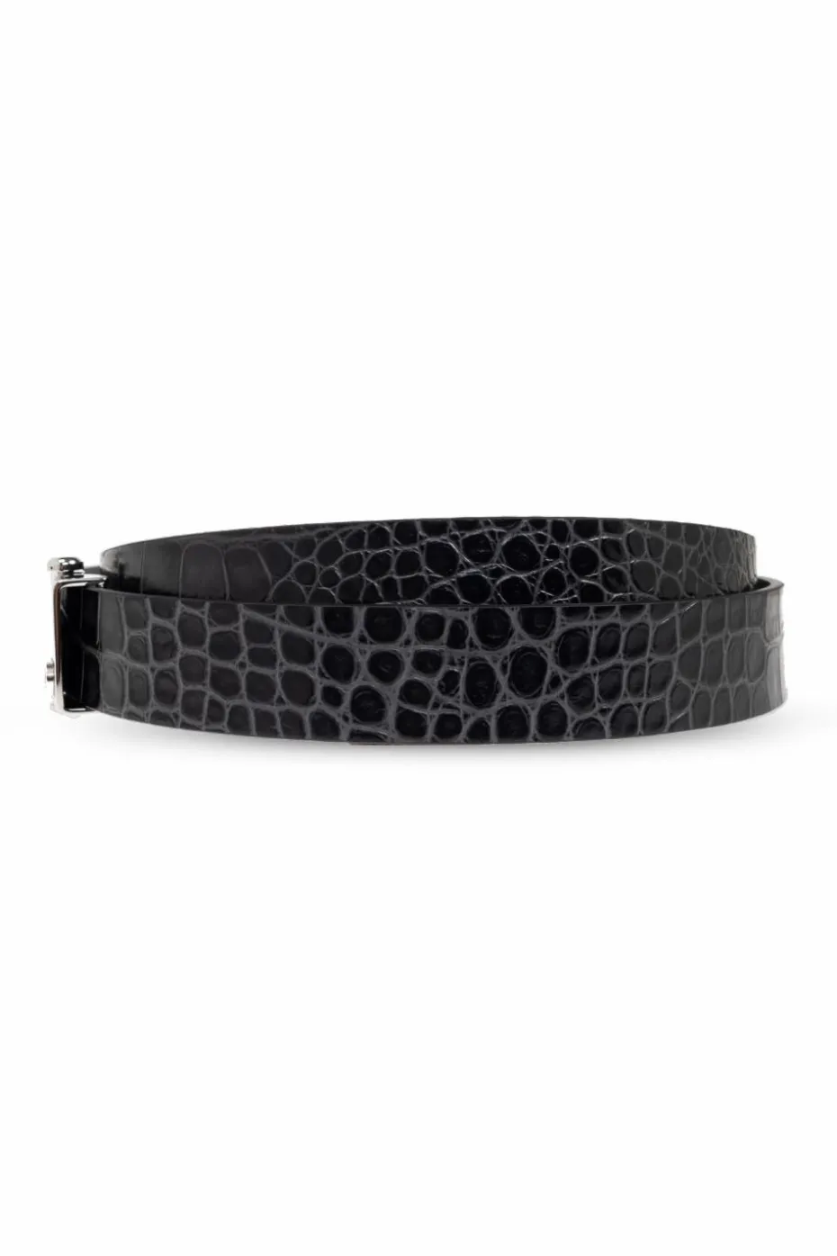 FERRAGAMO BLACK Reversible belt