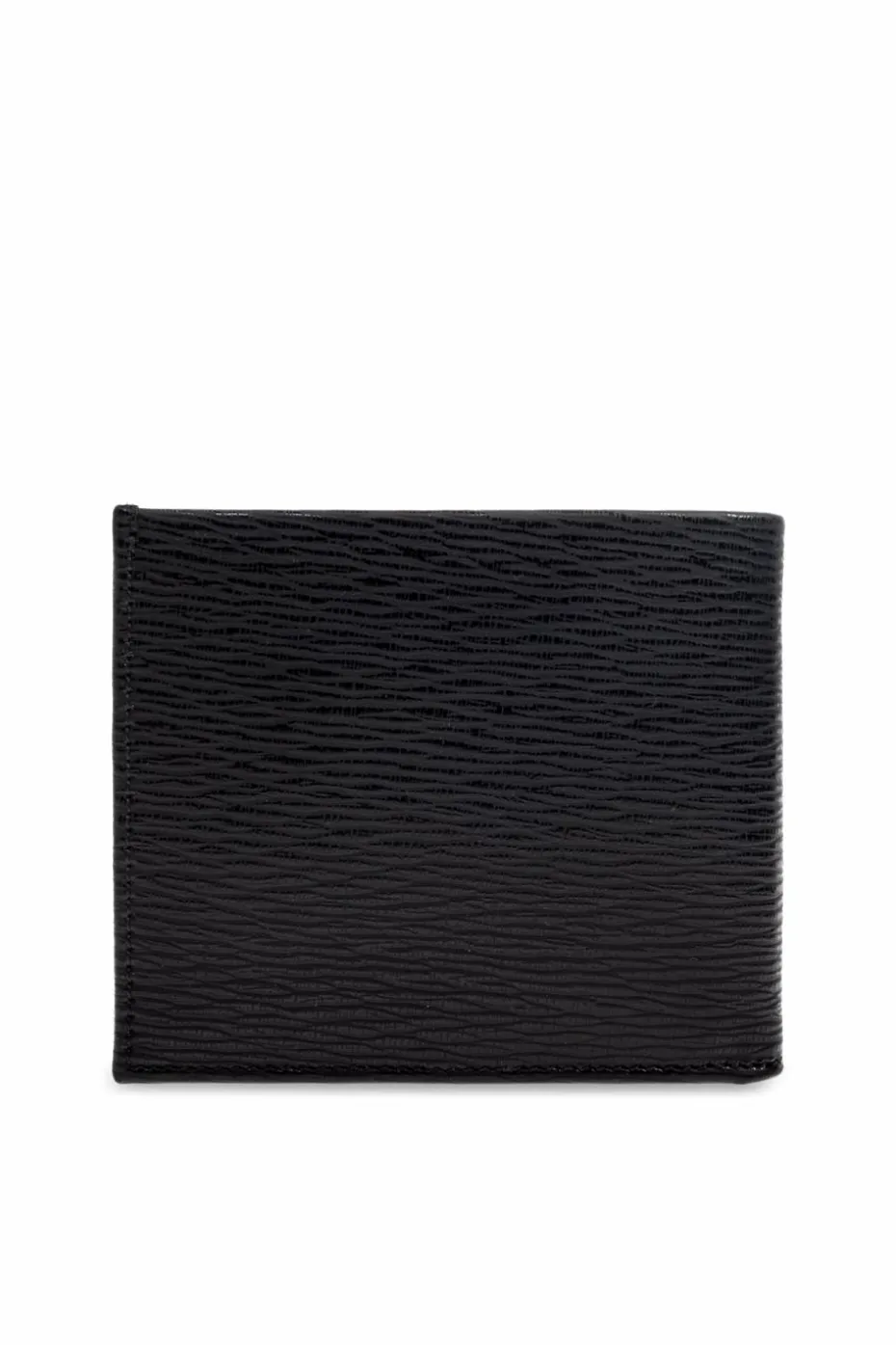 FERRAGAMO BLACK Set: wallet, card holder, and keychain