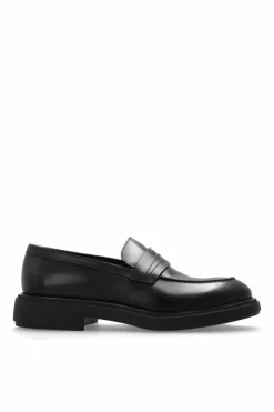 FERRAGAMO BLACK Shoes Caligola type loafers