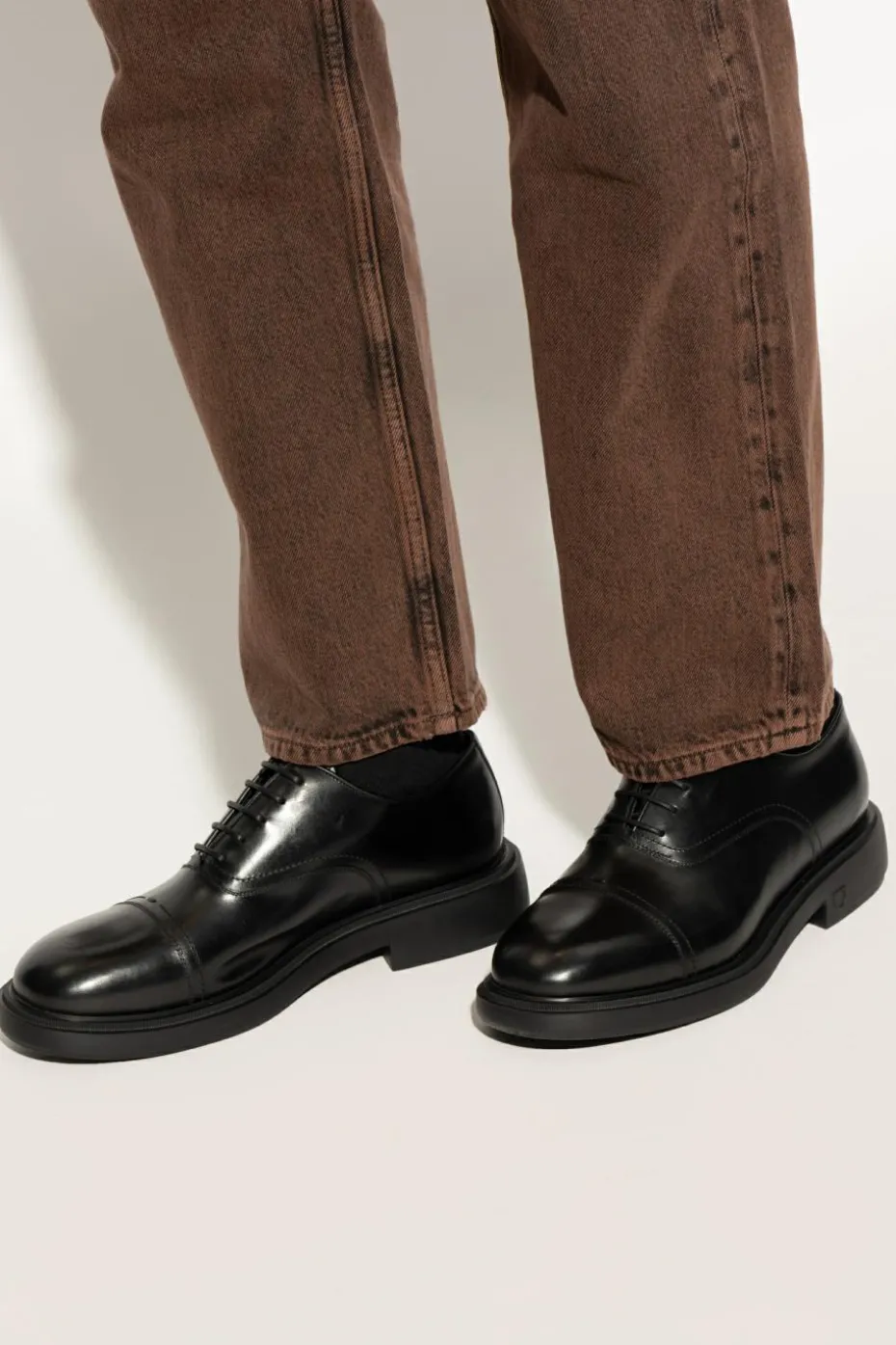FERRAGAMO BLACK Shoes Camden