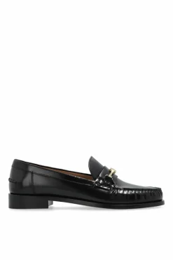 FERRAGAMO BLACK Shoes Harry type loafers