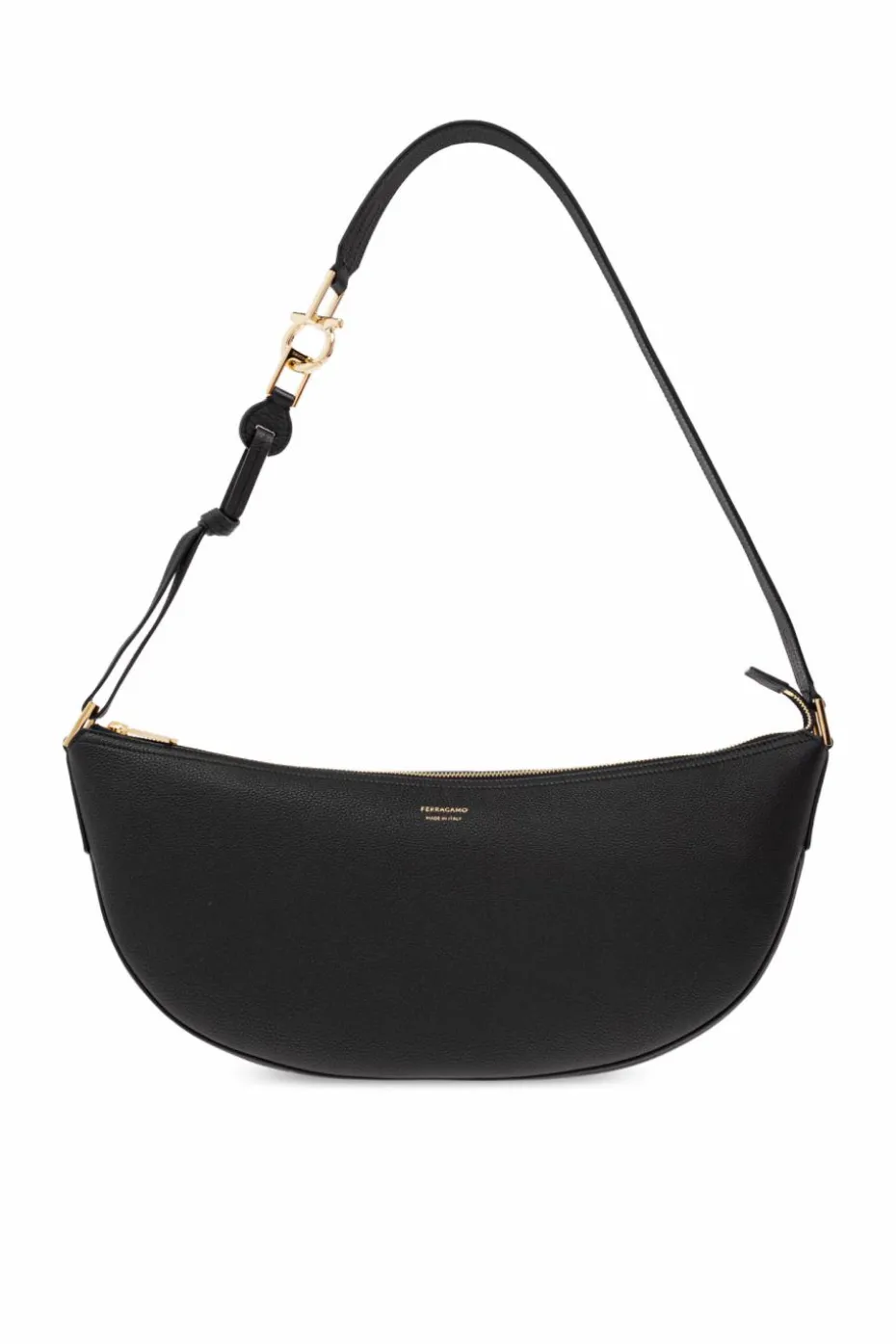 FERRAGAMO BLACK Shoulder bag Smile Medium