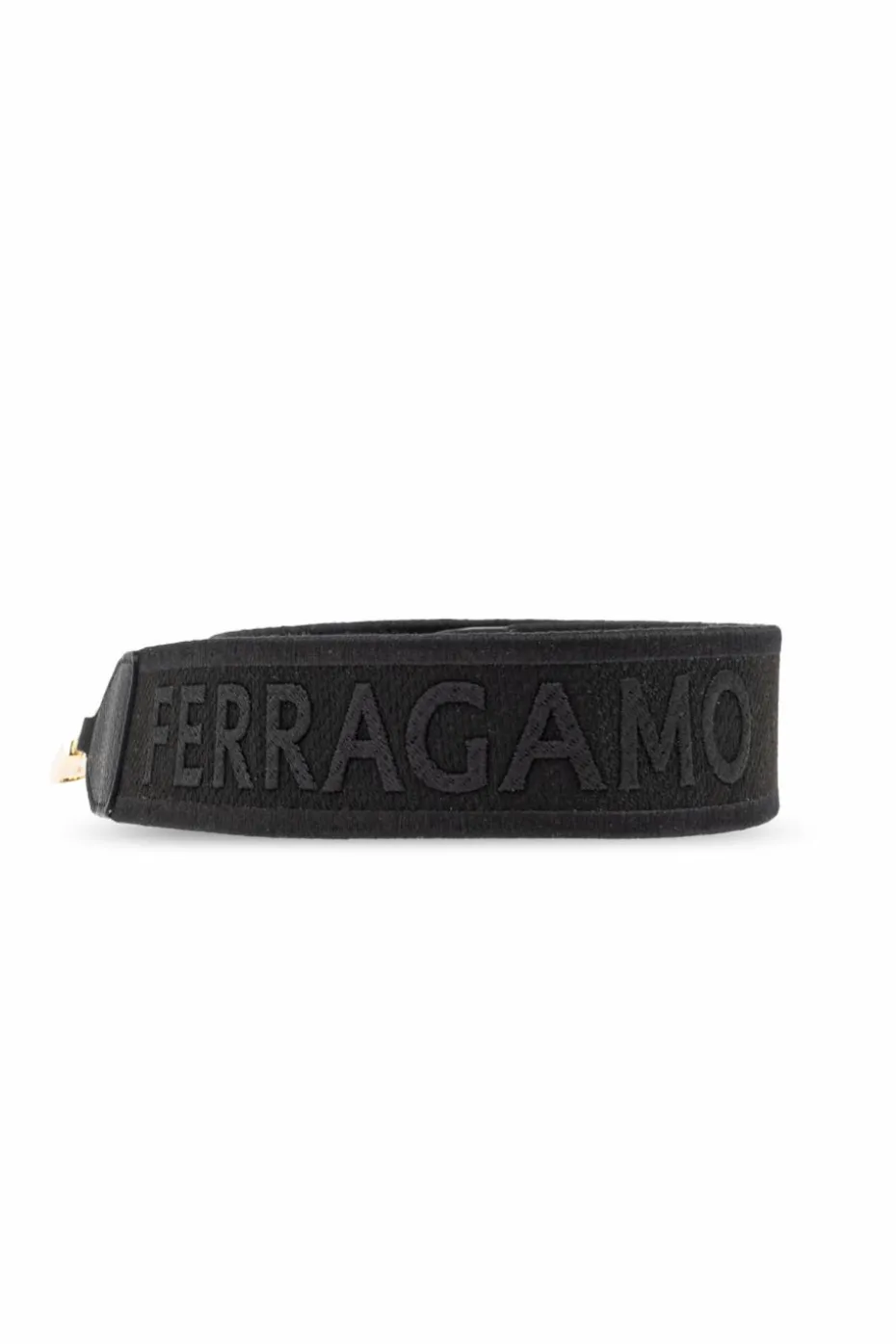 FERRAGAMO BLACK Shoulder bag Smile Medium