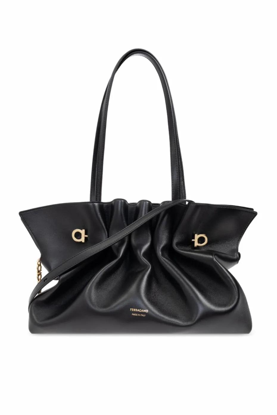 FERRAGAMO BLACK Shoulder bag Pierc Medium