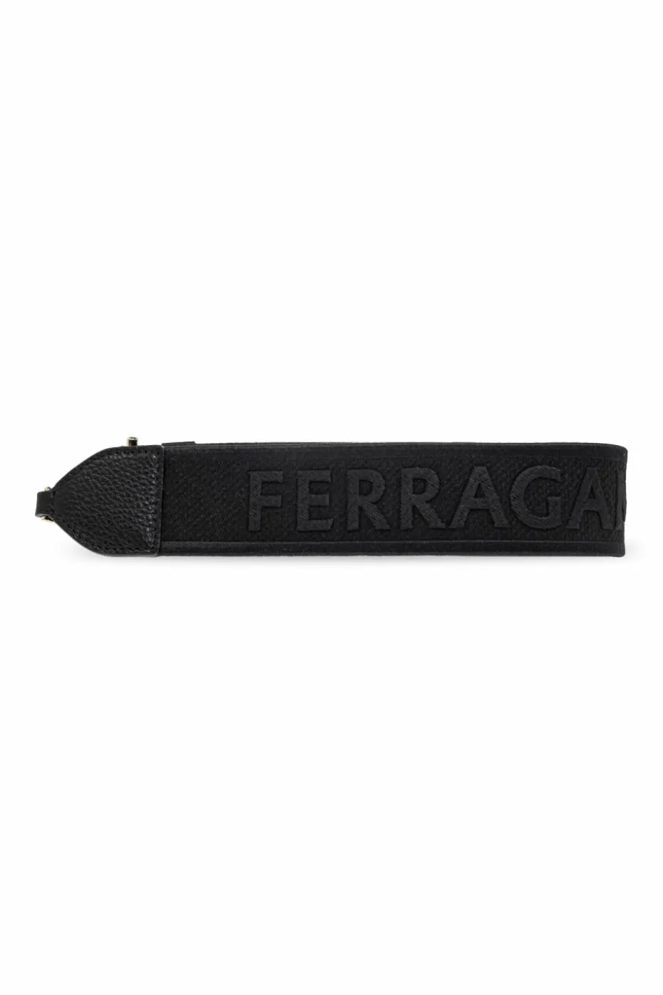 FERRAGAMO BLACK Shoulder bag `Noth-South Hobo Medium`