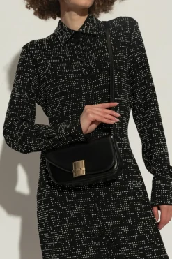 FERRAGAMO BLACK Shoulder bag `Fimma XS`