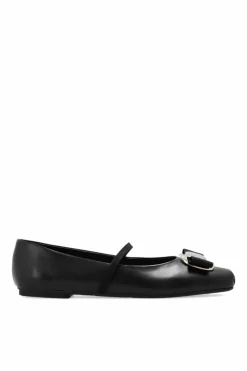 FERRAGAMO BLACK ‘Zina’ ballet flats