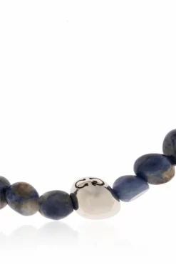 FERRAGAMO BLUE Bracelet with stones