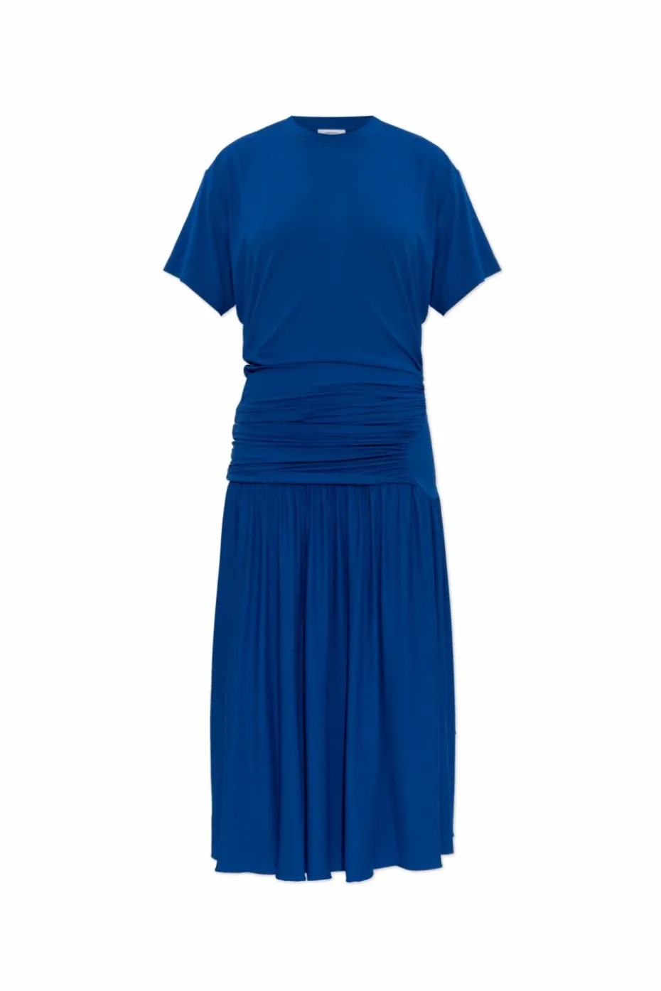 FERRAGAMO BLUE Draped dress