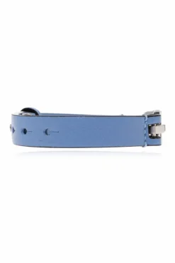 FERRAGAMO BLUE Leather bracelet