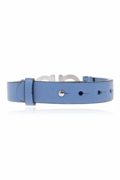 FERRAGAMO BLUE Leather bracelet
