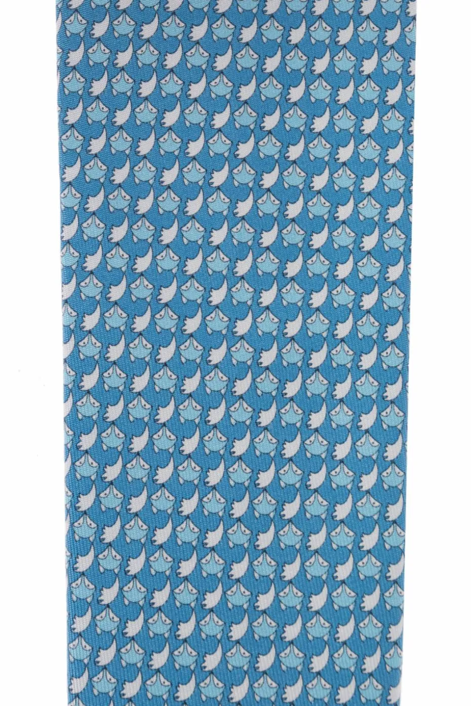 FERRAGAMO BLUE Silk tie