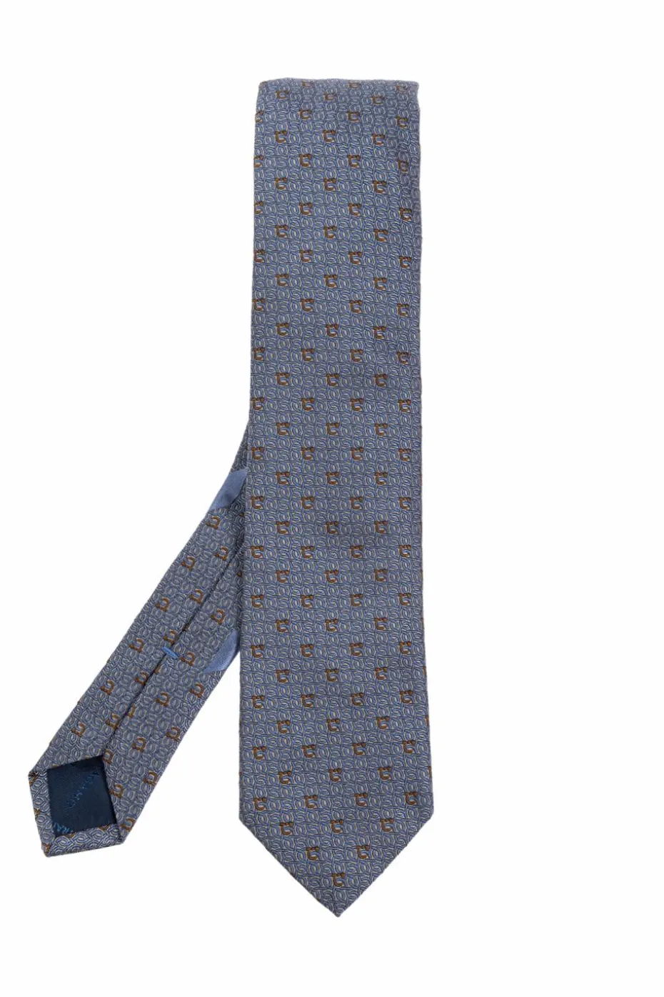 FERRAGAMO BLUE Silk tie