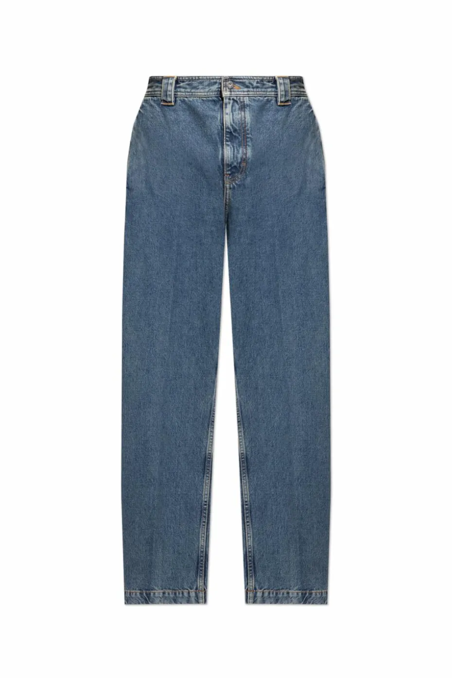 FERRAGAMO BLUE Straight-leg jeans