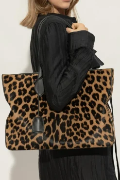 FERRAGAMO BROWN Bag Star Medium type shopper