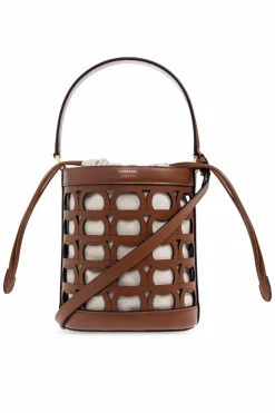 FERRAGAMO BROWN Bucket bag