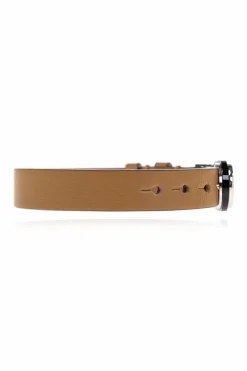 FERRAGAMO BROWN Leather bracelet