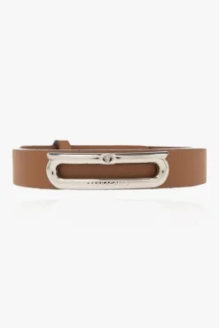 FERRAGAMO BROWN Leather bracelet
