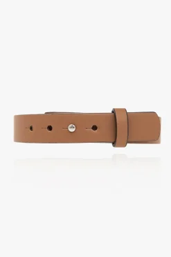 FERRAGAMO BROWN Leather bracelet