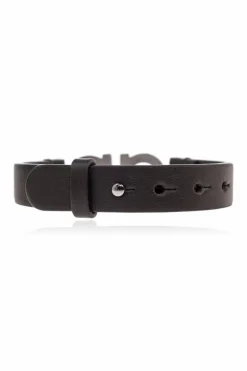 FERRAGAMO BROWN Leather bracelet