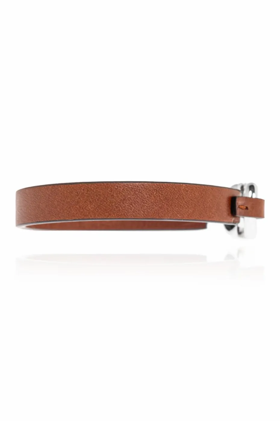 FERRAGAMO BROWN Leather bracelet