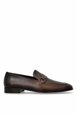 FERRAGAMO BROWN Leather shoes Bonny