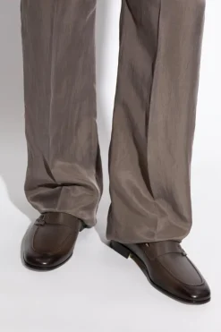 FERRAGAMO BROWN Leather shoes Bonny