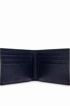 FERRAGAMO BROWN Leather wallet with logo