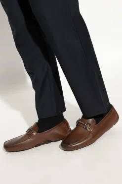 FERRAGAMO BROWN Loafers Parigi New