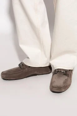 FERRAGAMO BROWN Loafers Parigi New