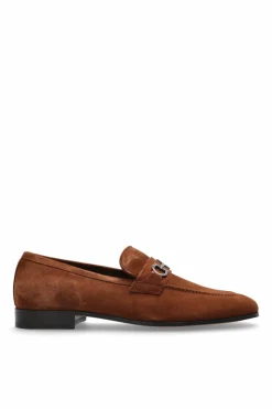 FERRAGAMO BROWN Loafers shoes