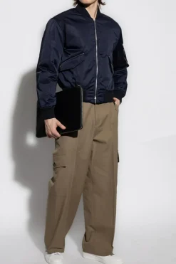 FERRAGAMO BROWN Pants type cargo