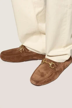 FERRAGAMO BROWN Parigi New loafers