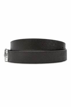 FERRAGAMO BROWN Reversible belt
