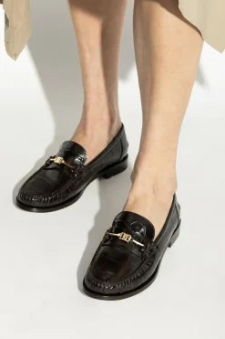 FERRAGAMO BROWN Shoes Harry type loafers