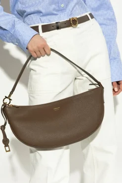 FERRAGAMO BROWN Shoulder bag