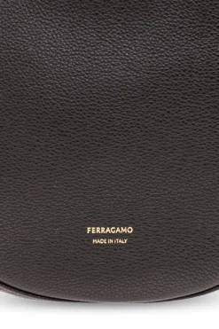 FERRAGAMO BROWN Shoulder bag 