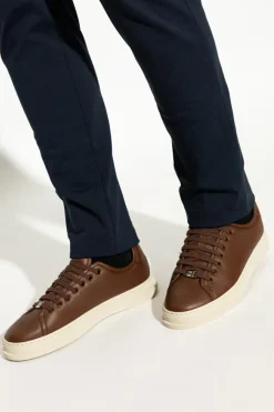 FERRAGAMO BROWN Sneakers Bruce