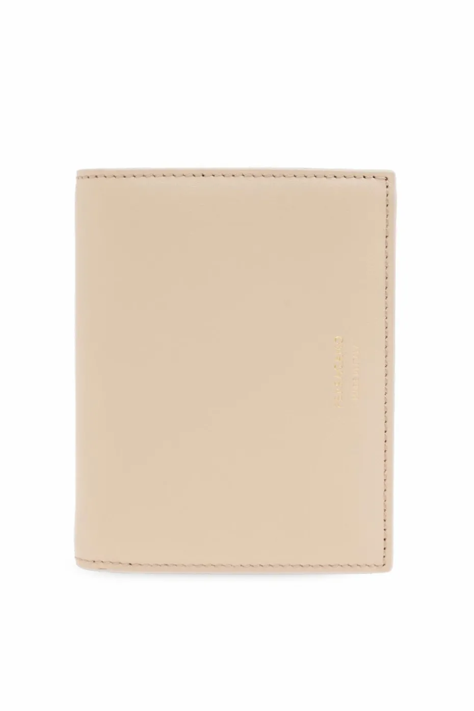 FERRAGAMO cream Leather wallet