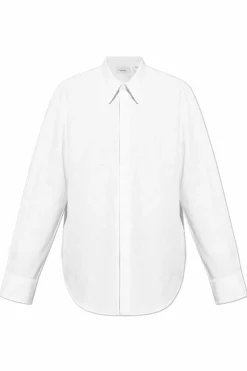 FERRAGAMO cream Shirt with logo