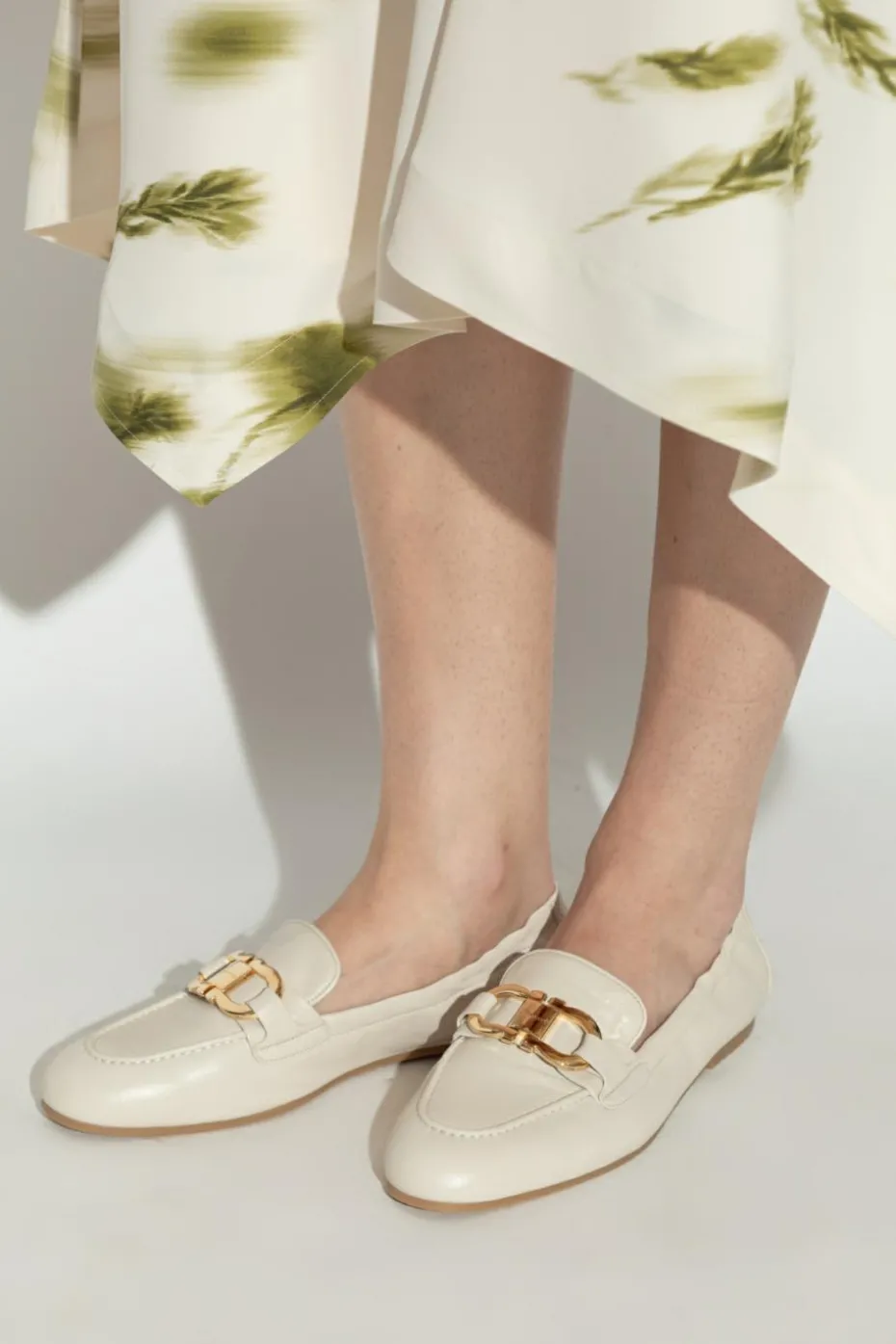 FERRAGAMO cream Shoes Jodie