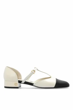 FERRAGAMO cream Shoes Linette