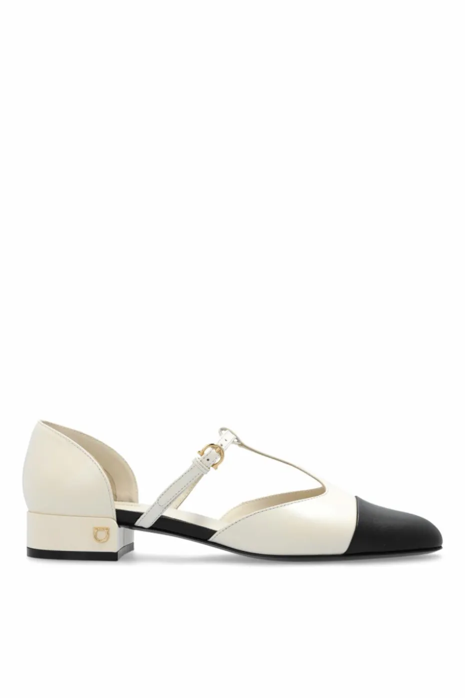 FERRAGAMO cream Shoes Linette