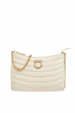 FERRAGAMO cream Shoulder bag