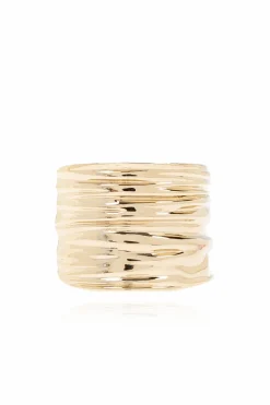 FERRAGAMO GOLD Brass bracelet
