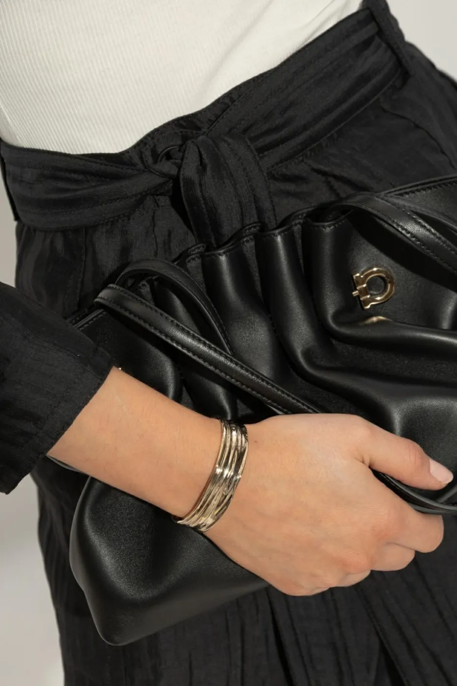FERRAGAMO GOLD Brass bracelet