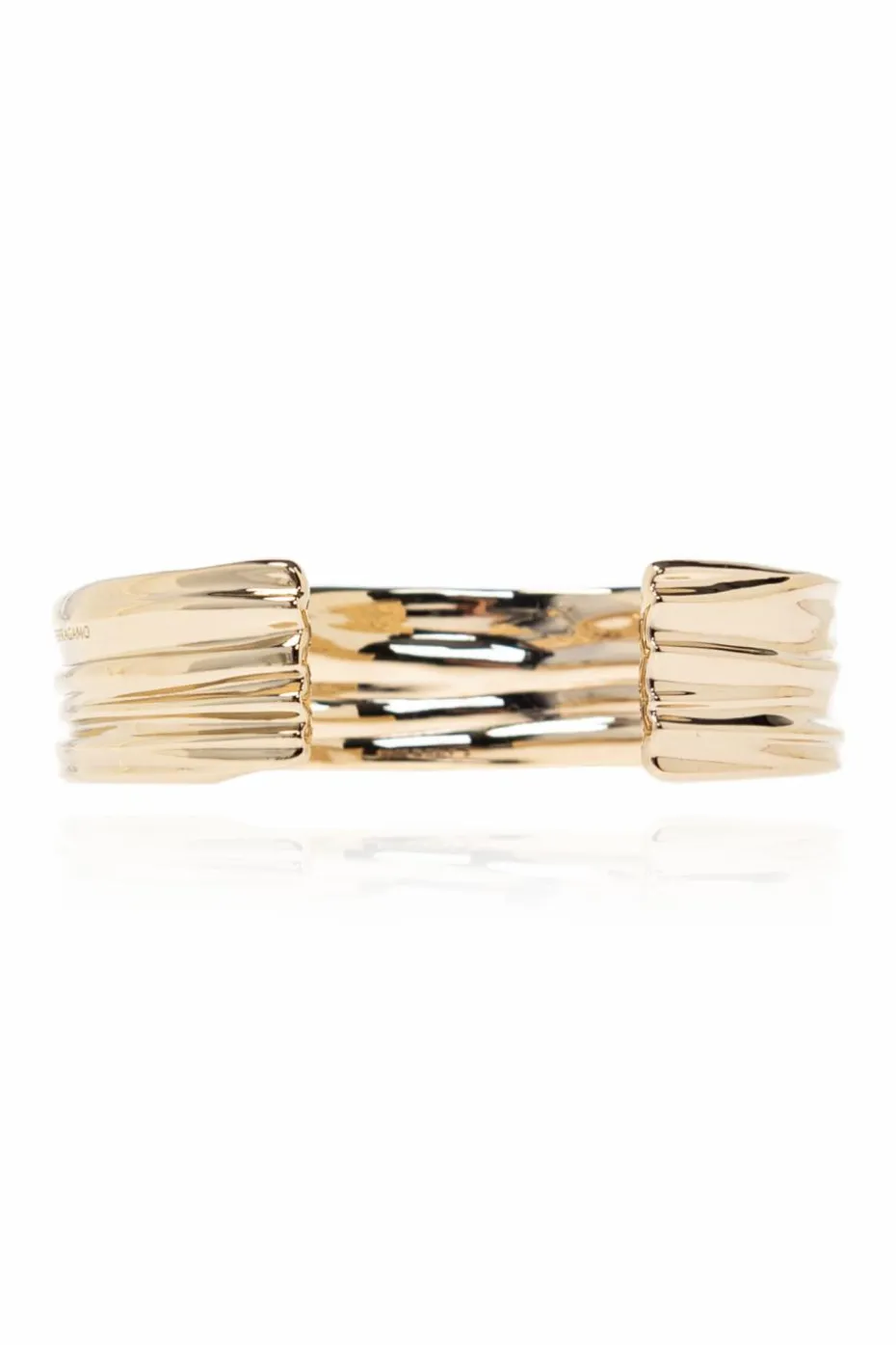FERRAGAMO GOLD Brass bracelet
