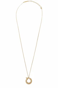 FERRAGAMO GOLD Brass Necklace