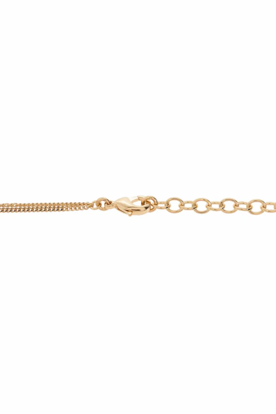 FERRAGAMO GOLD Brass necklace